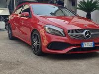 Usata Mercedes A180 AMG 109 CV (80 kW) 2019 Rosso Coupé