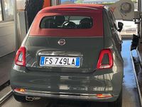 Usata Fiat 500C Lounge 69 CV (50 kW) 2018 Grigio Cabrio