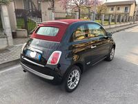 Usata Fiat 500 Lounge 69 CV (50 kW) 2012 Cabrio