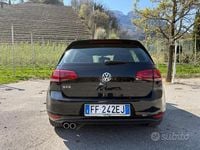 Usata VW Golf VII GTD 184 CV (135 kW) 2016 Nero Berlina
