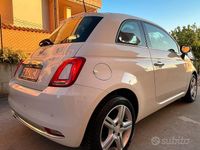Usata Fiat 500 Lounge 69 CV (50 kW) 2018 Bianco Utilitaria