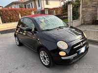Usata Fiat 500 Lounge 69 CV (50 kW) 2012 Cabrio