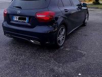 Usata Mercedes A180 Premium 109 CV (80 kW) 2018 Blu/azzurro Berlina