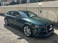Usata Audi RS6 Ambiente 560 CV (411 kW) 2018 Verde Station wagon
