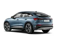 Usata Audi Q4 Sportback e-tron S-Line 194 kW (265 CV) 2023 Blu geyser metallizzato SUV