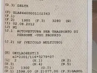 Usata Lancia Delta 95 CV (69 kW) 2012 Bianco Utilitaria