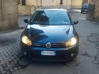Usata VW Golf VI 105 CV (77 kW) 2010 Blu Utilitaria