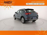 Usata VW T-Roc Style 150 CV (110 kW) 2022 Petroleum blue metallizzato SUV