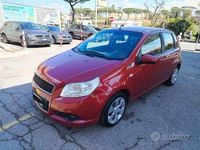 Usata Chevrolet Aveo LS 84 CV (61 kW) 2011 Rosso Berlina