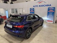 Usata Audi A3 Advanced 116 CV (85 kW) 2022 Blu/azzurro Berlina