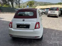 Usata Fiat 500C Lounge 69 CV (50 kW) 2018 Bianco Cabrio