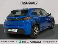 Usata Peugeot e-208 Active 56 kW (77 CV) 2020 Blu Utilitaria