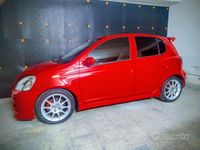 Usata Toyota Yaris Edition 150 CV (110 kW) 2004 Rosso Utilitaria