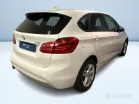 Usata BMW 218 Active Tourer Advantage 136 CV (100 kW) 2015 Bianco pastello Monovolume