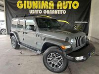 Usata Jeep Wrangler Sahara 272 CV (200 kW) 2022 Grigio SUV