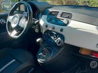 Usata Abarth 500 Custom 135 CV (99 kW) 2010 Bianco Utilitaria