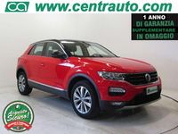 Usata VW T-Roc Style 116 CV (85 kW) 2020 Rosso/nero SUV