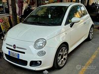 Usata Fiat 500 95 CV (69 kW) 2015 Bianco Berlina