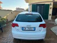 Usata Audi A3 90 CV (66 kW) 2011 Bianco Utilitaria