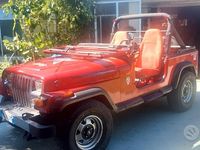 Usata Jeep Wrangler 1990 Rosso SUV