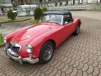 Usata MG MGA 90 CV (66 kW) 1972 Rosso Cabrio