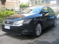 Usata Seat Leon 105 CV (77 kW) 2015 Nero Station wagon