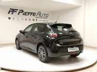 Usata Peugeot 208 Active 102 CV (75 kW) 2022 Nero Utilitaria