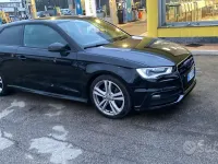 Usata Audi A3 S-Line 184 CV (135 kW) 2013 Nero Berlina