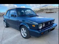 Usata VW Golf Cabriolet 50 CV (36 kW) 1979 Blu/azzurro Cabrio