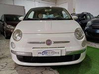 Usata Fiat 500 Lounge 75 CV (55 kW) 2009 Bianco Utilitaria