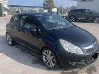 Usata Opel Corsa Sport 90 CV (66 kW) 2010 Nero Utilitaria