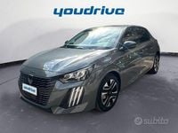Usata Peugeot 208 Allure 110 CV (80 kW) 2025 Grigio Utilitaria