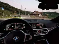 Usata BMW 330 M Sport 258 CV (189 kW) 2019 Blu/azzurro Berlina