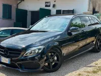 Usata Mercedes C220 Premium 170 CV (125 kW) 2015 Nero Station wagon