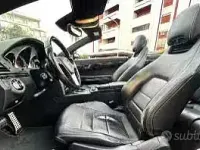 Usata Mercedes E500 Elegance 408 CV (300 kW) 2012 Nero Cabrio
