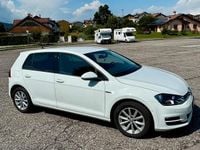 Usata VW Golf VII LOUNGE 110 CV (80 kW) 2016 Bianco Utilitaria