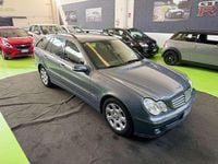 Usata Mercedes C200 Elegance 163 CV (119 kW) 2005 Blu/azzurro Station wagon