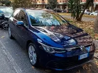 Usata VW Golf VIII 130 CV (95 kW) 2020 Blu Berlina