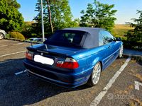 Usata BMW 318 Cabriolet 143 CV (105 kW) 2003 Blu Cabrio