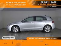 Usata VW Golf VIII Style 116 CV (85 kW) 2021 Reflex silver metallizzato Berlina