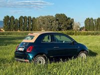 Usata Fiat 500C 69 CV (50 kW) 2018 Blu Cabrio
