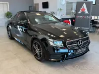 Usata Mercedes E220 Premium Plus 194 CV (142 kW) 2019 Nero Coupé