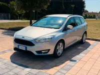 Usata Ford Focus Titanium 120 CV (88 kW) 2017 Grigio Station wagon