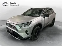 Usata Toyota RAV4 Hybrid Style 218 CV (160 kW) 2021 Grigio SUV