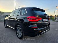 Usata BMW X3 Luxury Line 190 CV (139 kW) 2021 Nero SUV