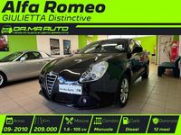 Usata Alfa Romeo Giulietta Distinctive 105 CV (77 kW) 2010 Nero Berlina