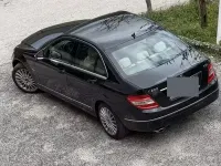 Begagnad Mercedes C220 2008 Svart Sedan