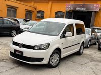 Usata VW Caddy Trendline 102 CV (75 kW) 2014 Bianco Monovolume