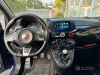 Usata Abarth 500 135 CV (99 kW) 2014 Blu Utilitaria