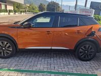 Usata Peugeot e-2008 56 kW (77 CV) 2021 Arancione SUV